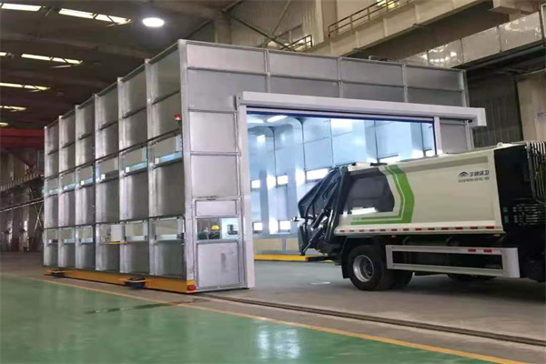 工業機車噴烤漆房